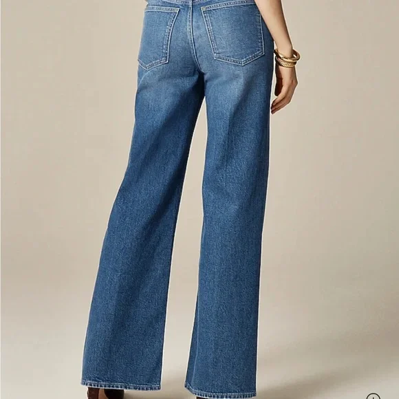 J. Crew Blue Flare Women's Jeans - Picture 2 of 7